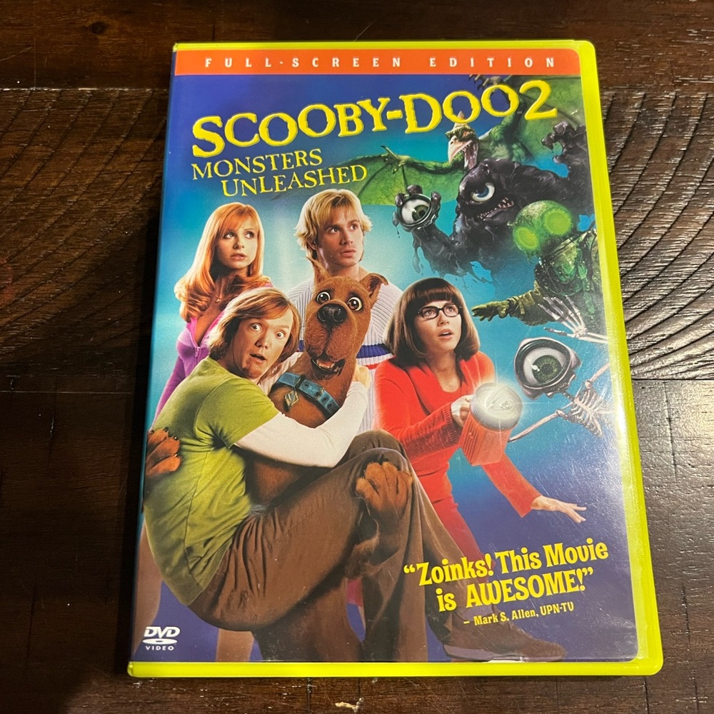 ❤️‍🔥FWP~ Scooby Doo Movie DVD